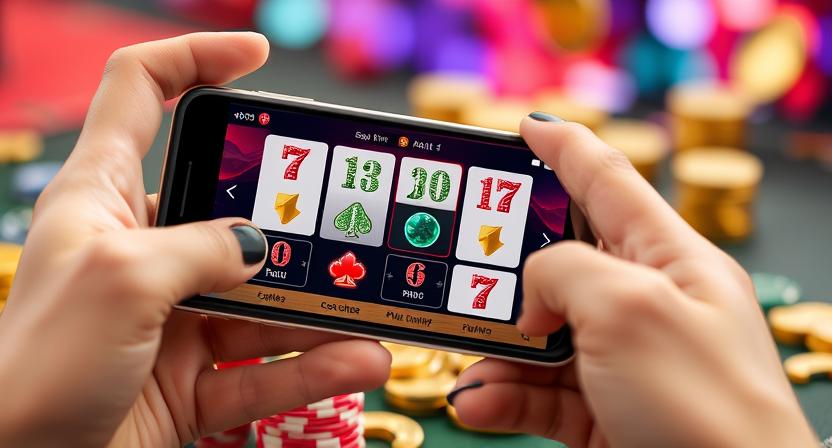 09BET mobile casino app interface