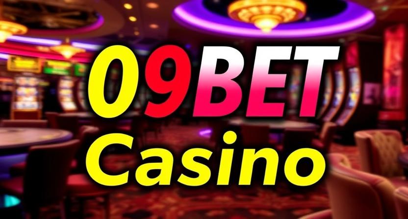 Variety of slot machines available on 09BET